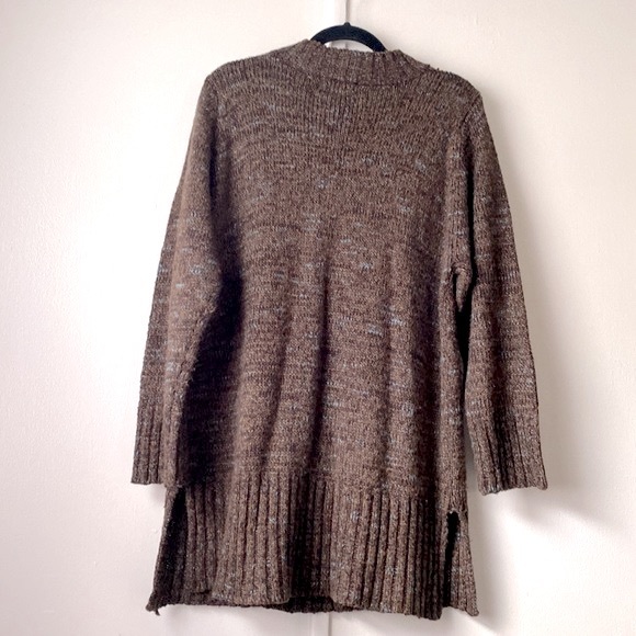 Stafano Basics Ribbed Mock-Neck Tunic Sweater Size 1X / 2X - Picture 7 of 9